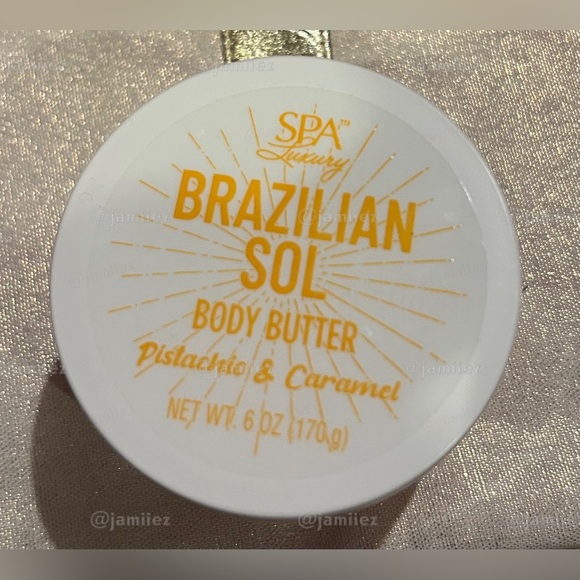 Brazil Sol Body Butter Pistachio & Caramel 6oz NWT - Picture 2 of 4